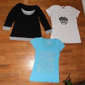 Womens Lot Three Shirts~Size S+M